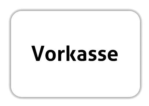 Vorkasse Banküberweisung